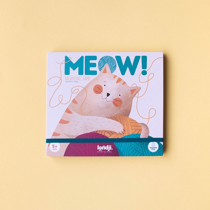 (Pre-Order) Londji Wooden Toy - MEOW