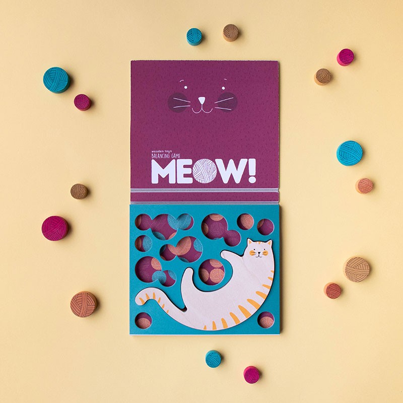 (Pre-Order) Londji Wooden Toy - MEOW