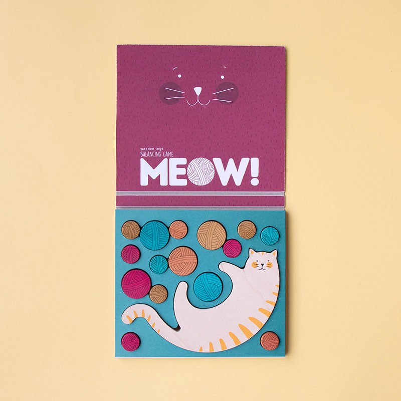 (Pre-Order) Londji Wooden Toy - MEOW