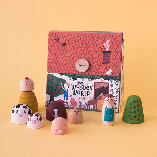(PRE-ORDER) LONDJI Wooden world farm