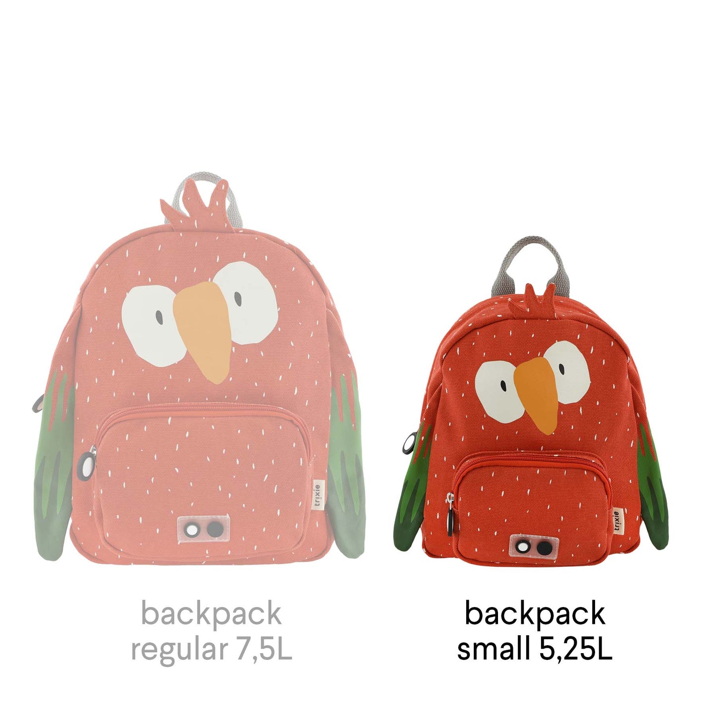 (Pre-Order)Trixie Backpack small - Mr. Parrot