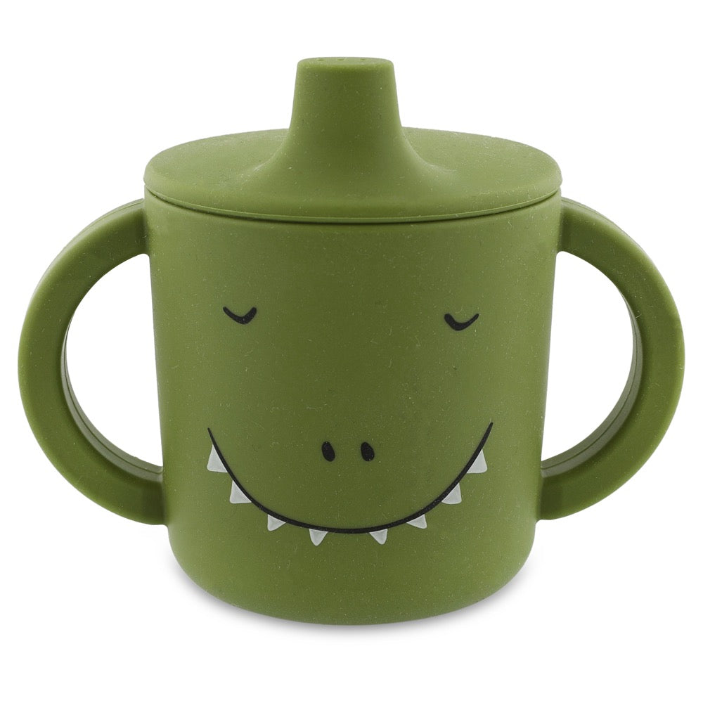 (Pre-Order) SALE Trixie Silicone learning cup - Mr. Dino