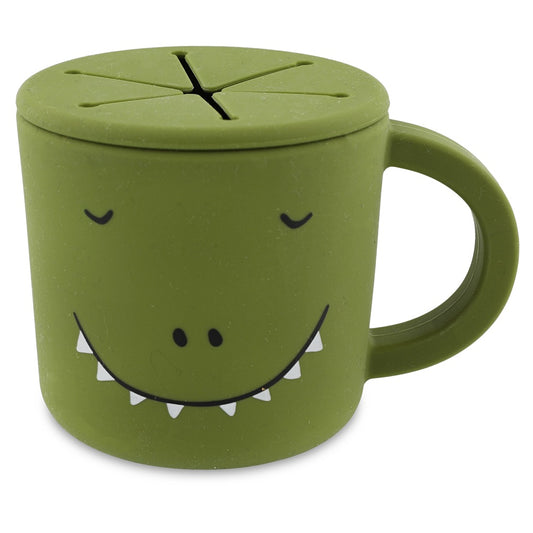 (Pre-Order) SALE Trixie Silicone snack cup - Mr. Dino