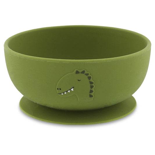 (Pre-Order) SALE Trixie Silicone bowl with suction cup - Mr. Dino