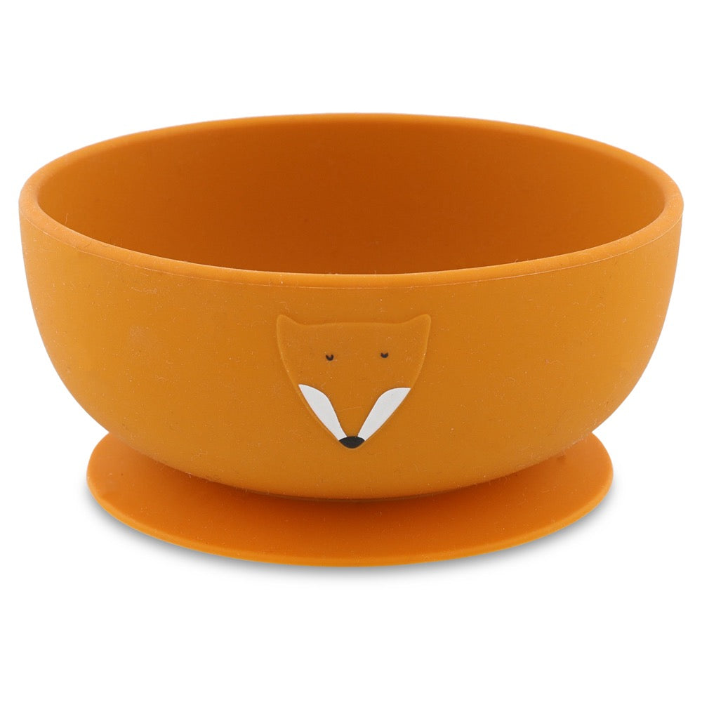 (Pre-Order) SALE Trixie Silicone bowl with suction cup - Mr. Fox