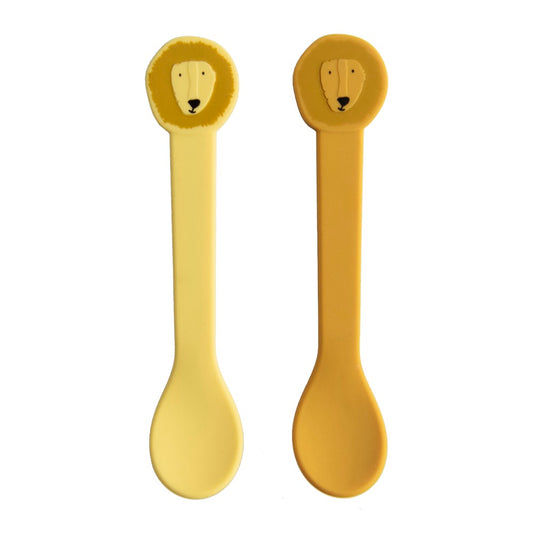 (Pre-Order) SALE Trixie Silicone spoon 2-pack - Mr. Lion