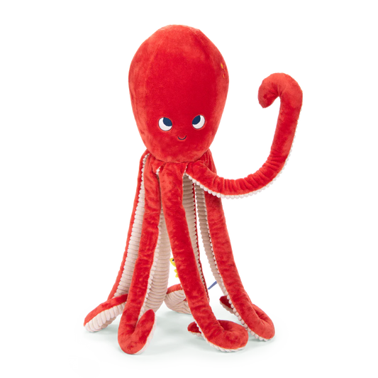 (Pre-Order) Moulin Roty Large Octopus Soft Toy Adventures de Paulie