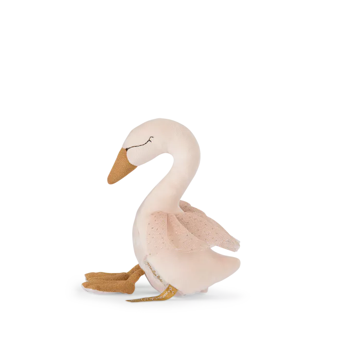 (Pre-Order) Moulin Roty Musical Swan, Velvet, La Petite Ecole de Danse