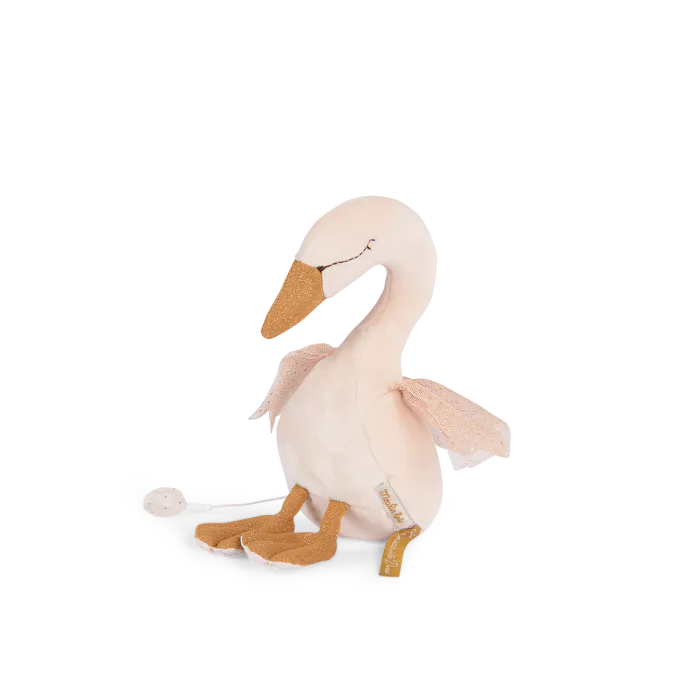 (Pre-Order) Moulin Roty Musical Swan, Velvet, La Petite Ecole de Danse