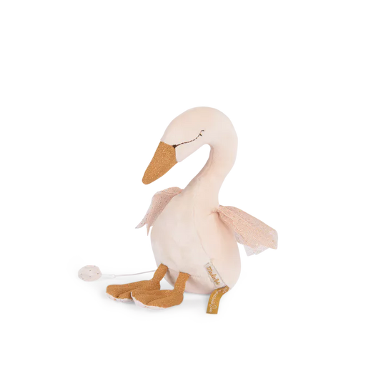 (Pre-Order) Moulin Roty Musical Swan, Velvet, La Petite Ecole de Danse