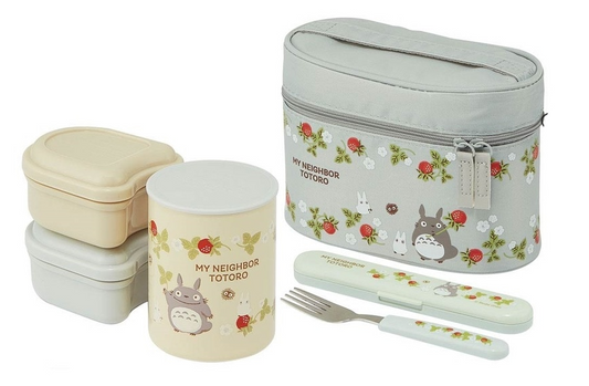 (Pre-Order) Skater Antibacterial Thermal Jar Lunch 560ml Totoro (Raspberry)