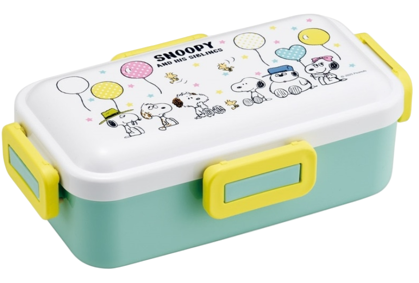 (Pre-Order) Skater Antibacterial, fluffy lunch box, 1-tier/530ml, Snoopy