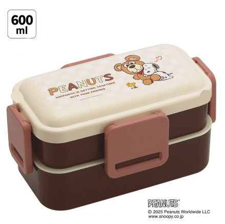 (Pre-Order) Skater Soft-lidded lunch box 2-tier/600ml