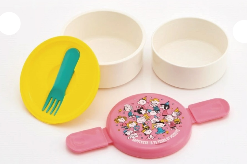 (Pre-Order) Skater unch Box 2 Tiers/500ml Peanuts 75th Anniversary