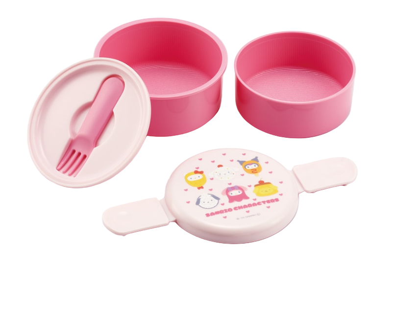 (Pre-Order) Skater unch box 2 tiers/500ml Sanrio Characters Impersonation Food