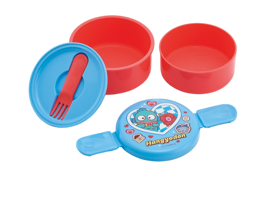 (Pre-Order) Skater Lunch Box 2 Tiers/500ml Hankyodon Party