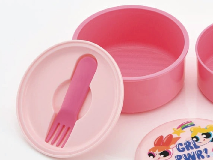 (Pre-Order) Skater Lunch Box 2 Tiers/500ml Powerpuff Girls
