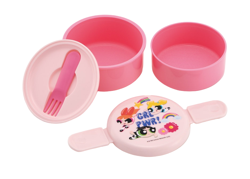 (Pre-Order) Skater Lunch Box 2 Tiers/500ml Powerpuff Girls