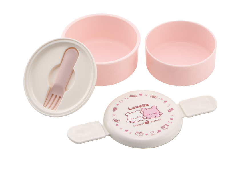 (Pre-Order) Skater Lunch Box 2 tiers/500ml Rabui~zu