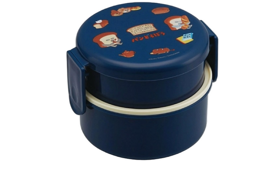 (Pre-Order) Skater Lunch Box 2 tiers/500ml Bread Dorobo