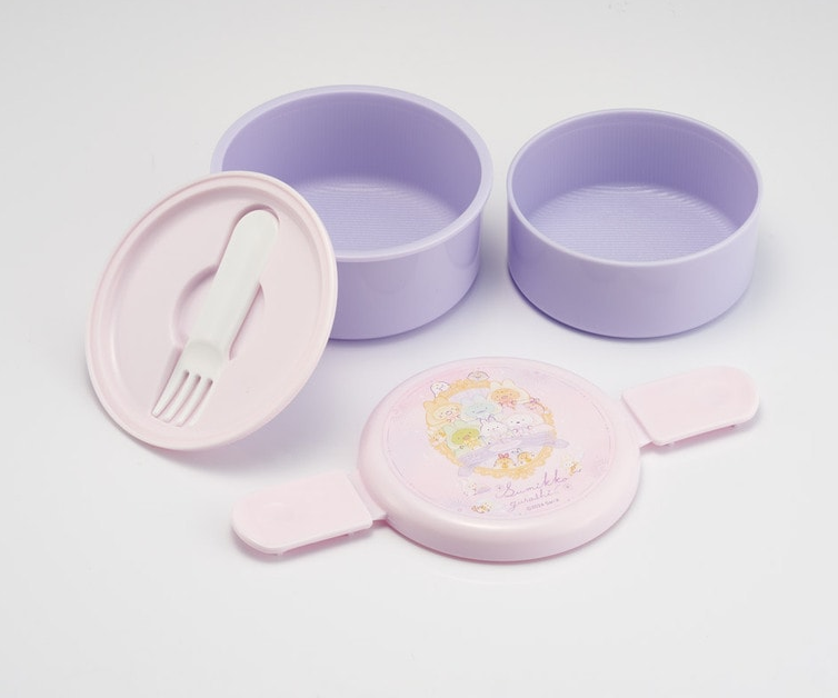 (Pre-Order) Skater Lunch Box 2 tiers/500ml Sumikko Gurashi Spell