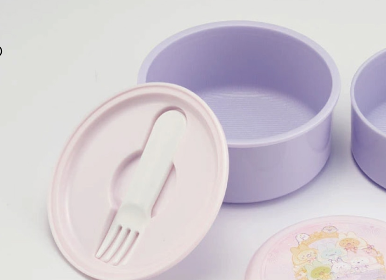 (Pre-Order) Skater Lunch Box 2 tiers/500ml Sumikko Gurashi Spell