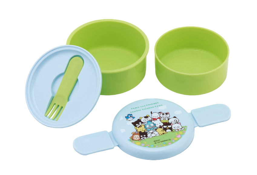 (Pre-Order) Skater Lunch Box 2 tiers/500ml Tama ×Sanrio Characters