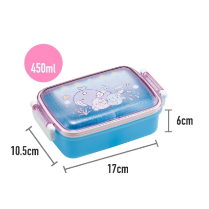 (Pre-Order) Skater Antibacterial 1 Tier/450ml, Miiruka