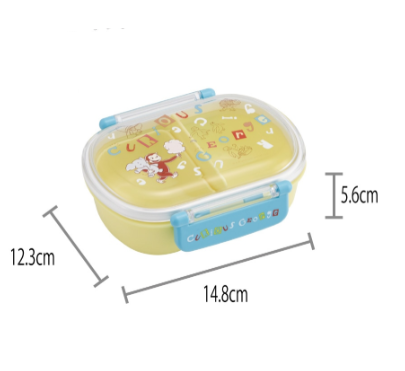 (Pre-Order) Skater Single-tier lunch box, microwave-safe and dishwasher-safe, 360ml