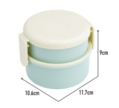 (Pre-Order) Skater Round Lunch Box, 2 Tiers/500ml, Pokémon Monster Ball