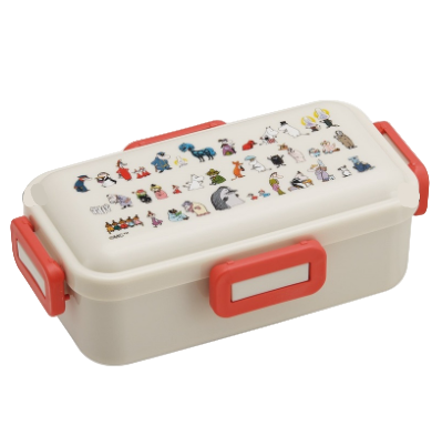 (Pre-Order) Skater Soft and fluffy lunch box, 1-tier/530ml