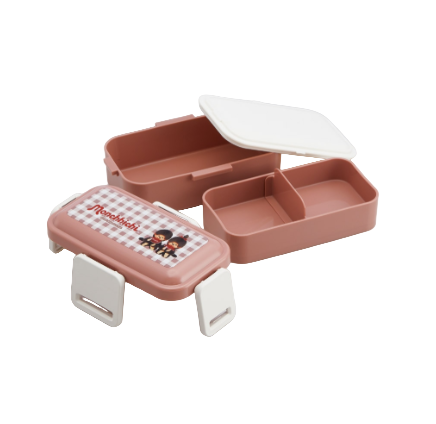 (Pre-Order) Skater Soft-lidded lunch box 2-tier/600ml, Monchhichi