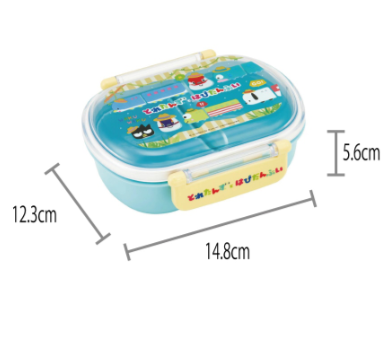 (Pre-Order) Skater Antibacterial Lunch Box, 1 Tier/360ml, Toretans and Hapidanbui