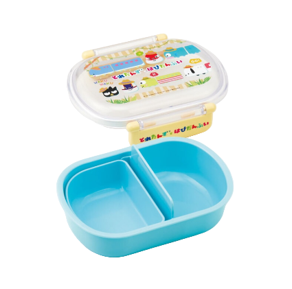 (Pre-Order) Skater Antibacterial Soft Lid Tight Lunch Box, 1 Tier/360ml, Toretans and Hapidanbui