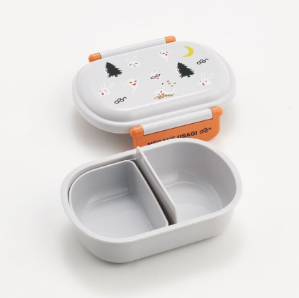 (Pre-Order) Skater Antibacterial Lunch Box, 1 Tier/360ml, Glasses Rabbit