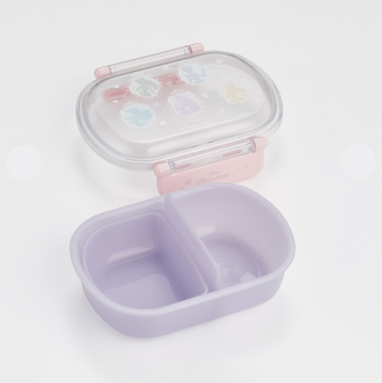 (Pre-Order) Skater Antibacterial  Lunch Box, 1 Tier/360ml, Princess Silhouette