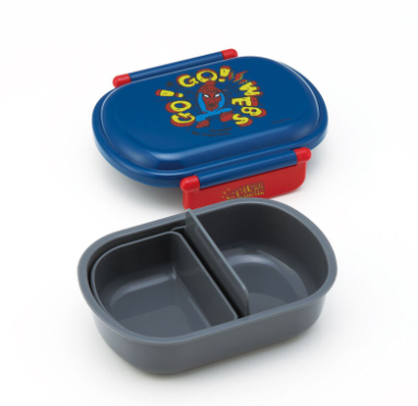 (Pre-Order) Skater Antibacterial  Lunch Box, 1 Tier/360ml, SPIDER COMIC