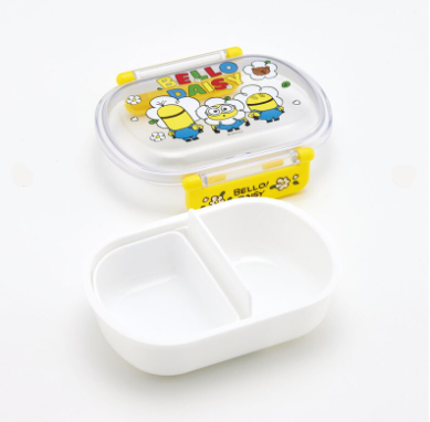 (Pre-Order) Skater Antibacterial Lunch Box, 1 Tier, 360ml, Minion 24