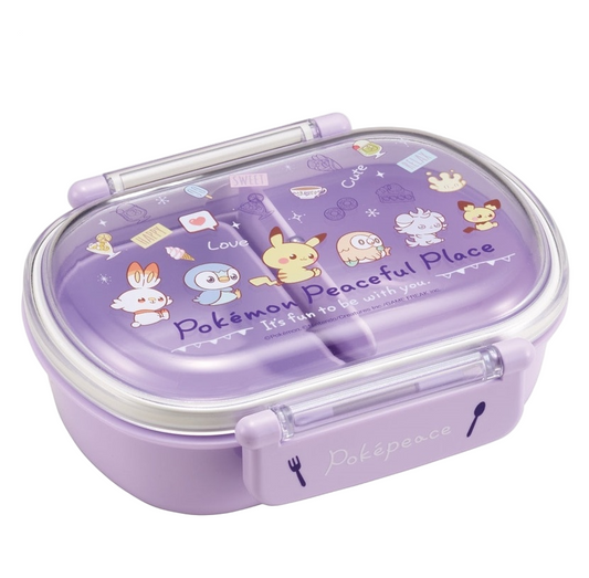 (Pre-Order) Skater Antibacterial Lunch Box, 1 Tier, 360ml, Poke Piece 24