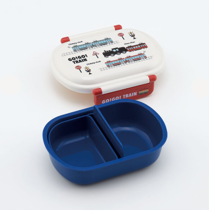 (Pre-Order) Skater Antibacterial Soft-Lid Tight Lunch Box, 1 Tier, 360ml, TRAIN