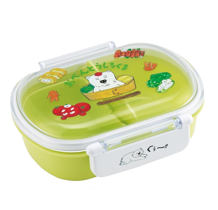 (Pre-Order) Skater Antibacterial 1 Tier/360ml, Polar Bear Series