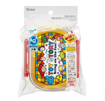 (Pre-order) Skater Antibacterial 1 Tier/360ml, Toy Story 25 Series