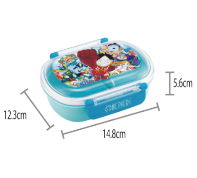 (Pre-Order) Skater Antibacterial Soft-Lid Tight Lunch Box, 1 Tier, 360ml, One Piece 24