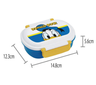 (Pre-Order) Skater Antibacterial 1 Tier/360ml, Donald Duck Design