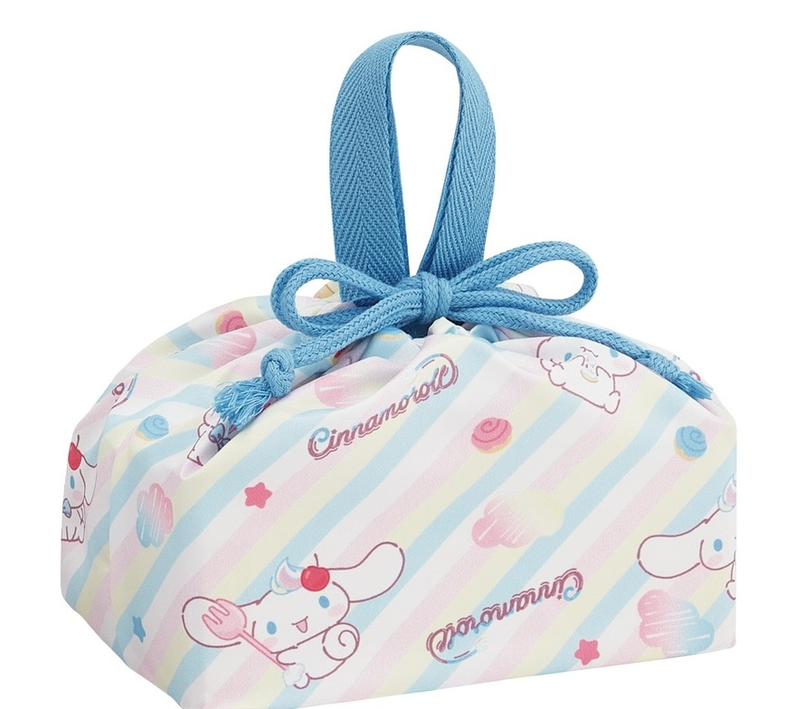 (Pre-Order) Skater Lunch Drawstring Bag  Cinnamo