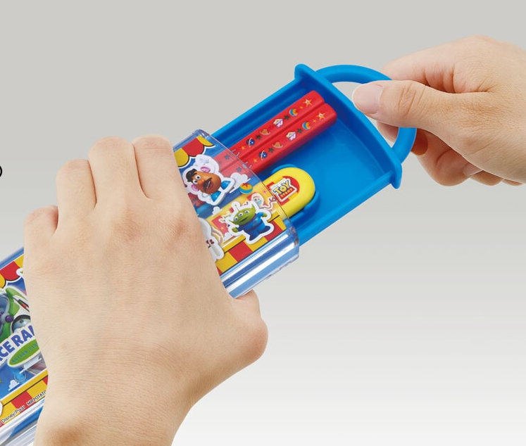 (Pre-Order) Skater Antibacterial Combi Set (Chopsticks & Spoon) Toy Story