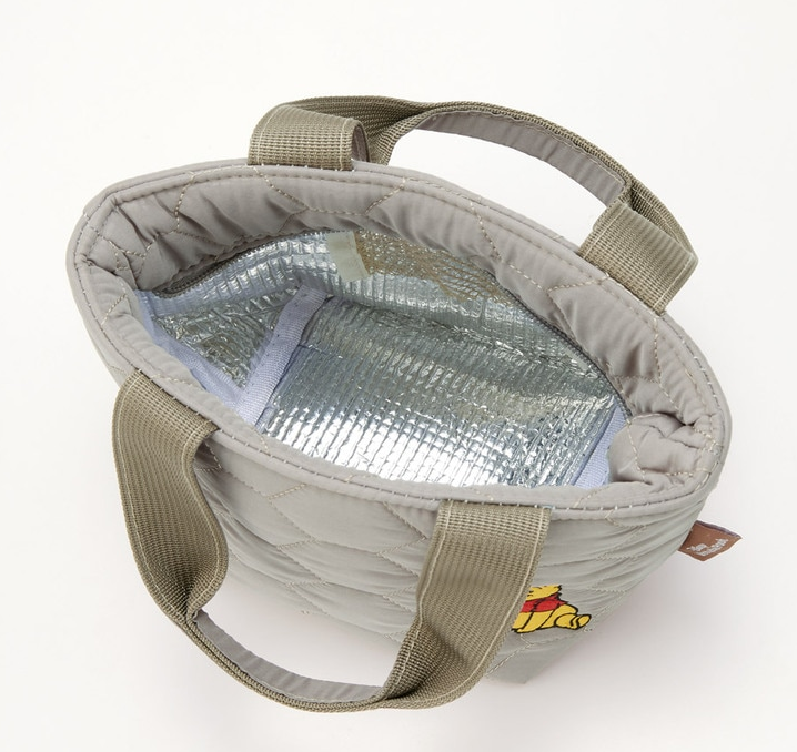 (Pre-Order) Skater Warm Cold Insulation Jar for Lunch Bag Quilted Small Character Stylish skater  Winnie the Pooh