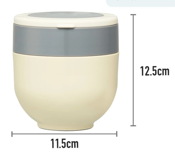 (Pre-Order) Skater with Handle Warm Cold Insulation Rice Bowl Jar 540ml Insulated Bento Box Thermal Bento CharacterCrayon Shin-chan