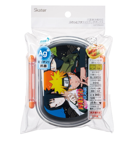 (Pre-Order) Skater Antibacterial 1 Tier/360ml, NARUTO