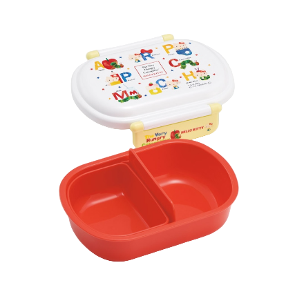 (Pre-Order) Skater Antibacterial single-tier/360ml The Very Hungry Caterpillar and Hello Kitty